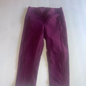 lululemon athletica Mind Over Miles Marvel Crop 17”